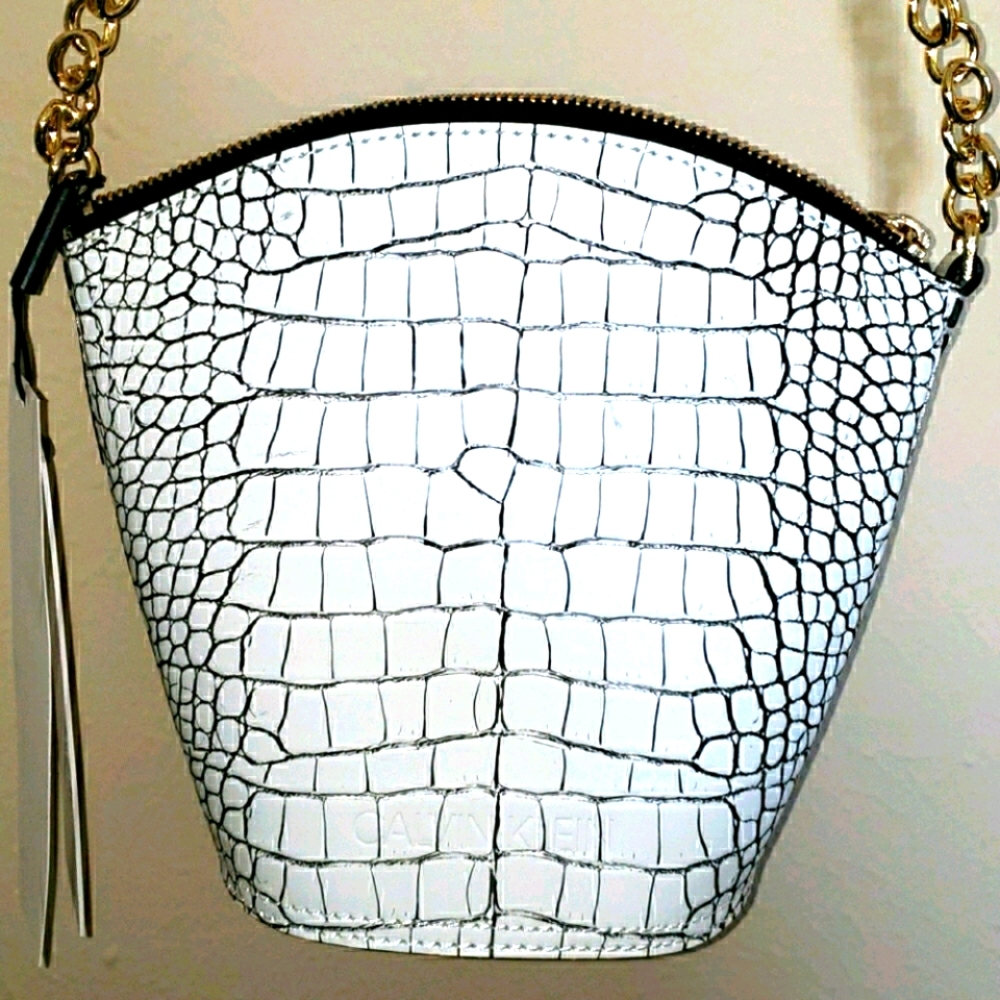 Calvin Klein Leather Crossbody.